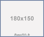 Taisnstūris (Rectangle) 180x150